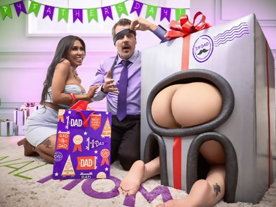 Beeg day: stepfather wife happy